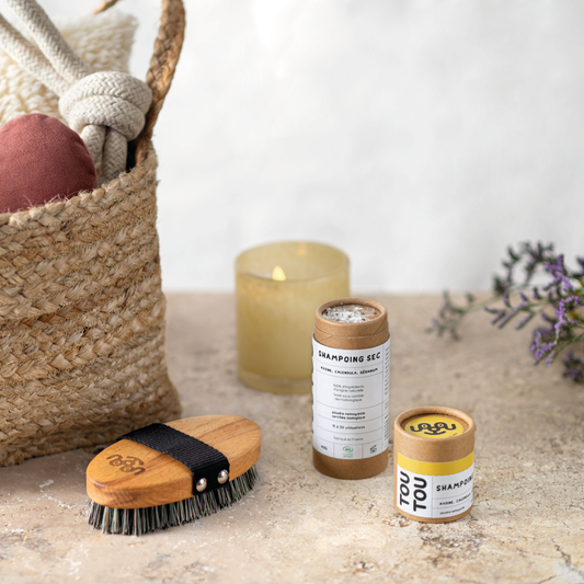 🌿 Shampoing sec Toutou Petcare certifié bio