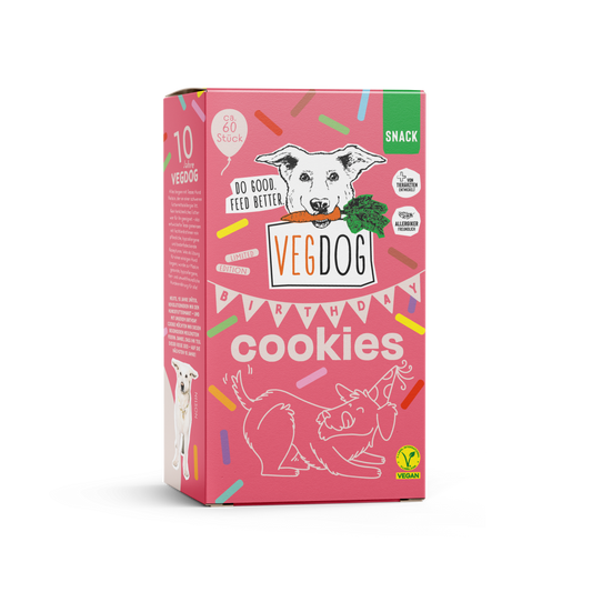 Birthday Cookies Vegdog - La friandise festive pour célébrer votre compagnon