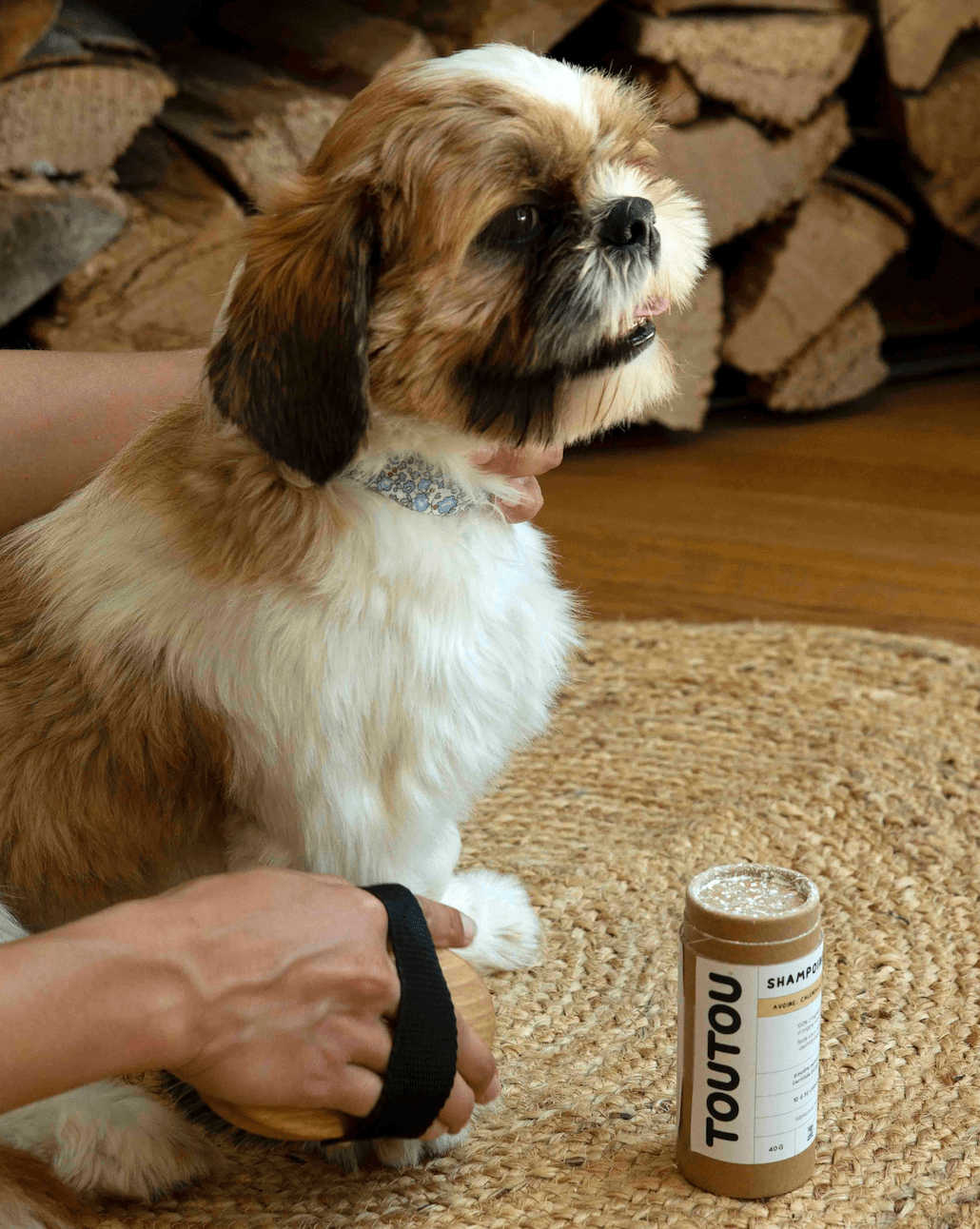 🌿 Shampoing sec Toutou Petcare certifié bio